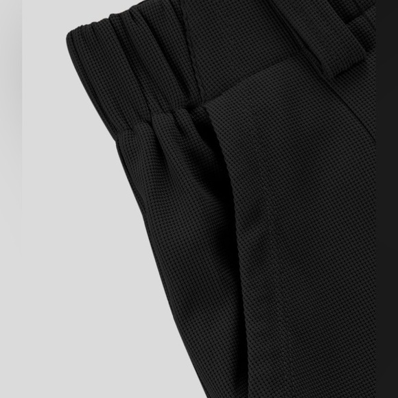 Halara TALL Length High Waisted Side Pocket Wide Leg Waffle Work NEW!!!!🖤 - Picture 7 of 12